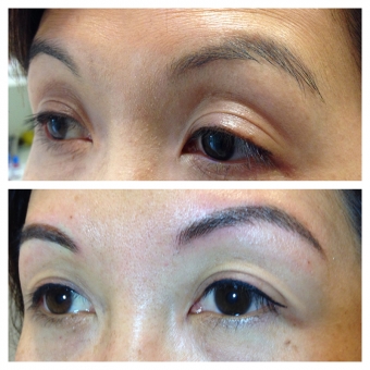 Permanent Makeup Brows and Eyeliner